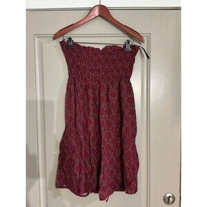 La Mer Luxe Izzy Dress in Cannes Crimson Black Sz M NWT ***